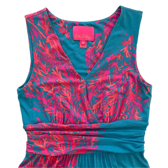 Lilly Pulitzer Moana Wrap Maxi Dress 🪸 - Picture 6 of 15